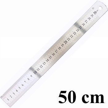 Régua de Aço 50cm